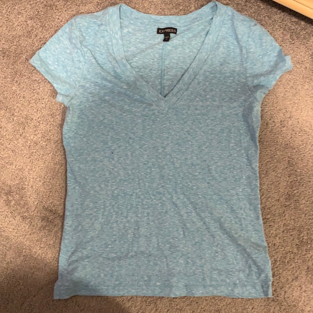LIKE NEW Sea green teeshirt small Express